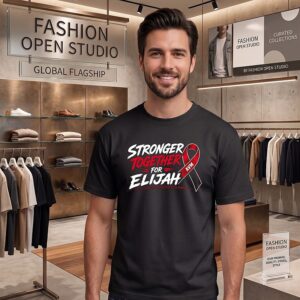 Stronger Together For Elijah Avm Fundraiser T-Shirt