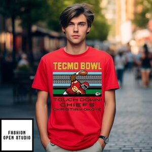 Tecmo Bowl Touchdown Chiefs Christian Okoye T-Shirt