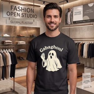 The Gabaghoul Ghost Italian Hand Gesture Meme T-Shirt