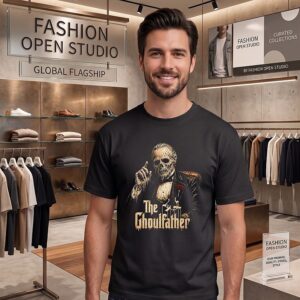 The Ghoulfather Skeleton Godfather Parody T-Shirt
