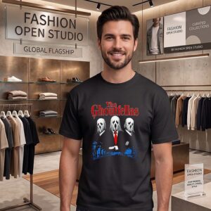 The Ghoulfellas Horror Movie Parody Ghost T-Shirt