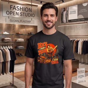 The Texas Chainsaw Hes From Texas I Can Tell Halloween T-Shirt