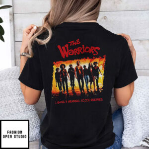 The Warriors 1979 1 Gang 9 Members 60000 Enemies T Shirt