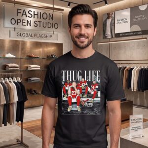 Thug Life San Francisco Football Game Day Retro T-Shirt