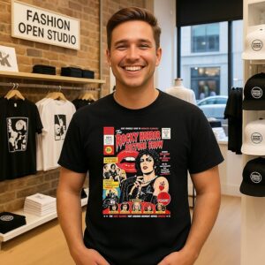 Tim Curry The Rocky Horror Picture Show Magazine Cover T-Shirt