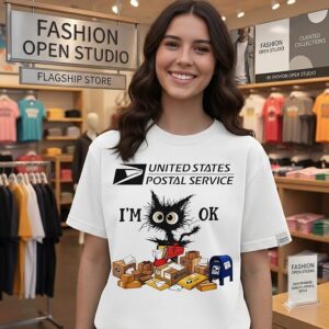 United States Postal Service I’m Ok Graphic T-Shirt