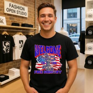 Welcome To The Free Country Retro T-Shirt