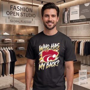 Who Has My Back Wildcat Logo T-Shirt