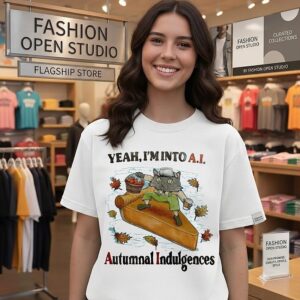 Yeah I’m Into Ai Autumnal Indulgences Cat T-Shirt