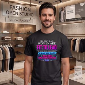 You Can’t Claim Women Are Fit To Lead While Using Hormones As A Free Pass T-Shirt