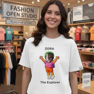Zora The Explorer Roronoa Zoro One Piece Mashup T-Shirt