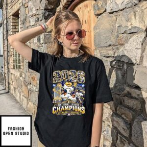 2026 National League Champions Milwaukee Brewers Mascot Trophy T-Shirt