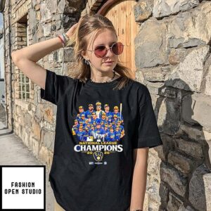 2026 Nlcs National League Champions Milwaukee Brewers Player Collage T-Shirt