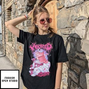 Aborted Murder Kitty Halloween 2026 T-Shirt