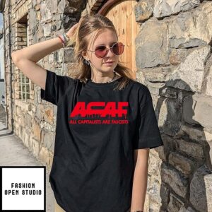 Acaf All Capitalists Are Fascists Anti-Capitalism T-Shirt