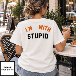 Alexander Skarsgard I’m With Stupid T-Shirt