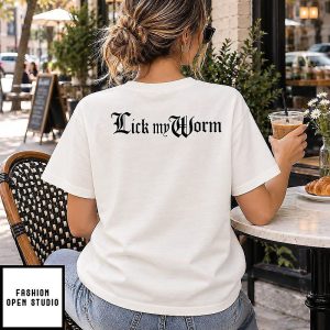 Alexander Skarsgard Lick My Worm T-Shirt