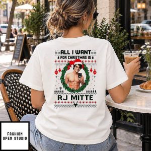 All I Want For Christmas Is Rj Mitte Ugly T-Shirt