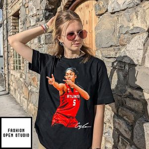 Angel Reese Atlanta Dream Shots Fired Signature T-Shirt