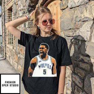 Anthony Edwards Minnesota Timberwolves Roaring T-Shirt