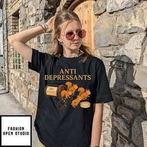 Anti Depressants Squirrels Squirrel Pills T-Shirt