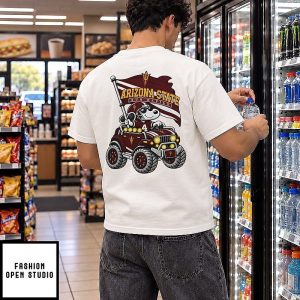 Arizona State Sun Devils NCAA Football Daniel Hill Snoopy Driving Offroad Vehicle T-Shirt