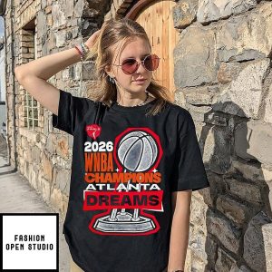 Atlanta Dream 2026 Wnba Finals Champions Locker Room T-Shirt