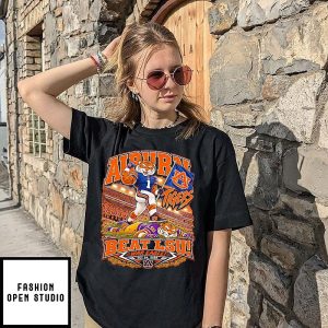 Auburn Tigers Vs Lsu Tigers Mascot War Eagle Auburn Beat Lsu 2026 T-Shirt
