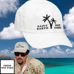 Bad Bunny Saint Barth West Indies Hat Embroidered Dad Cap El Conejo Malo Merch