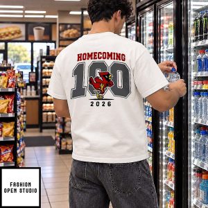 Ball State Cardinals 1st Annual Ball Sac Bowl Homecoming 100 2026 T-Shirt