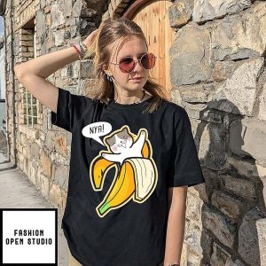 Banana Cat Nya T-Shirt