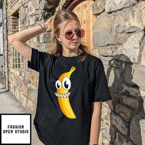 Banana Funny Face T-Shirt