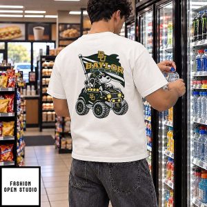 Baylor Bears NCAA Football Daniel Hill Snoopy Driving Offroad Vehicle T-Shirt