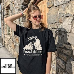 Boo P Peaches Bully Rescue A Safe Haven T-Shirt
