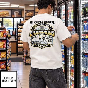 Brewers 2026 World Series Champions Game 5 Victory Brewers Win Series T-Shirt