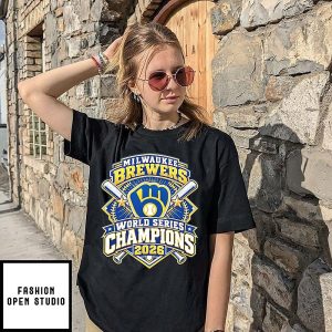 Brewers Baseball World Series Champions 2026 T-Shirt