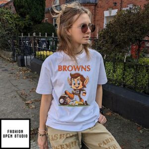 Brownie The Elf Browns Stomp Steelers Rivalry Shirt