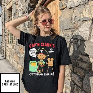 Cap ‘n Clark’s Ottoman Empire Pirate Clark T-Shirt