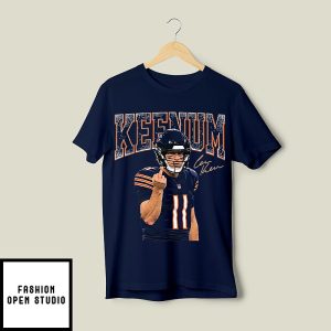 Case Keenum 11 Chicago Bears T-Shirt
