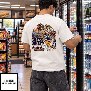 Cheerleader Tiger Mascot Guess What Go Team T-Shirt T-Shirt