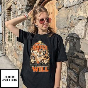 Cleveland Browns Faith Bends Our Knees No Rival Bends Our Will T-Shirt