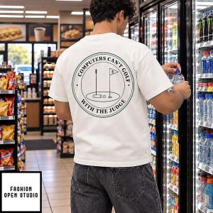 Computers Can’t Golf With The Judge Vintage Golf Badge T-Shirt
