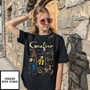 Coraline Yellow Raincoat T-Shirt