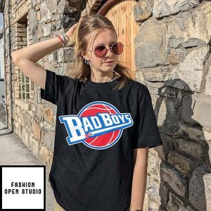 Detroit Pistons Bad Boys Logo T-Shirt