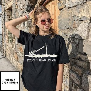 Dont Tread On Me Gadsden Flag Symbol Libertarian T-Shirt
