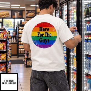 Dylan James Here For The Gays Npc Gta 6 T-Shirt