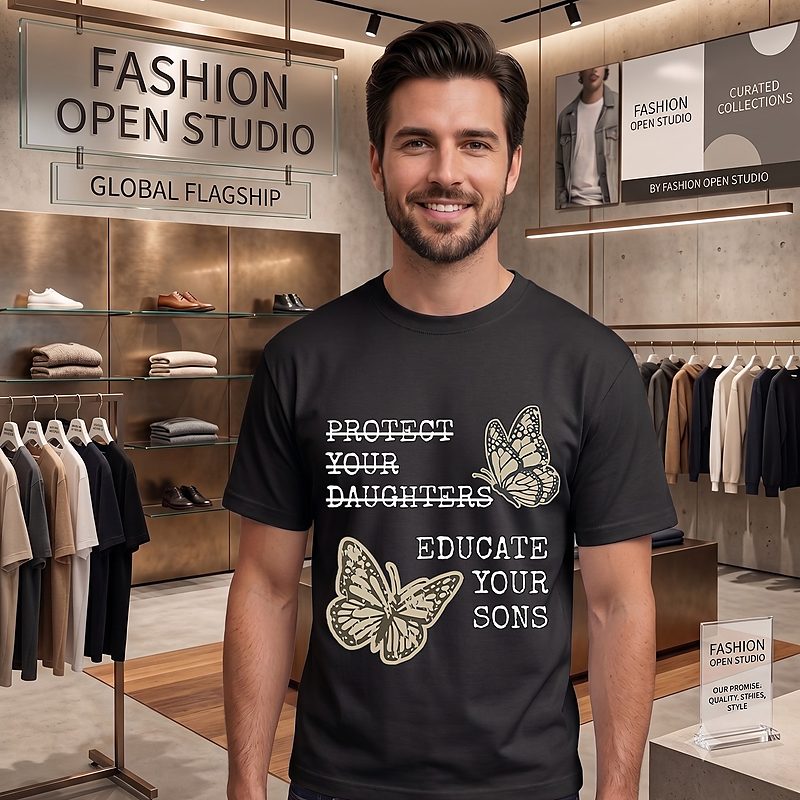 Educate Your Sons Not Protect Your Daughters T-Shirt Educate Your Sons Not Protect Your Daughters T-Shirt