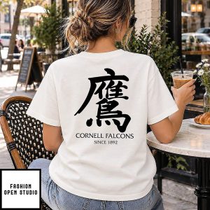 Finn Cole Cornell Falcons Japanese Kanji Since 1892 T-Shirt