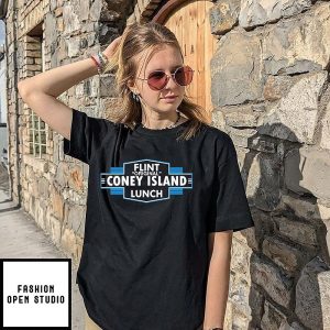 Flint Original Coney Island Lunch Graphic T-Shirt