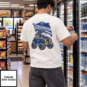 Georgia State Panthers NCAA Football Daniel Hill Snoopy Driving Offroad Vehicle T-Shirt